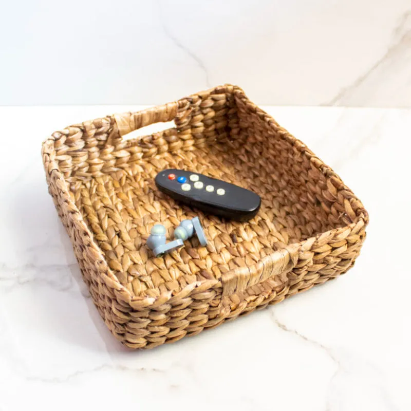 Water Hyacinth Boxy Tray