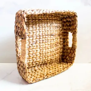 Water Hyacinth Boxy Tray