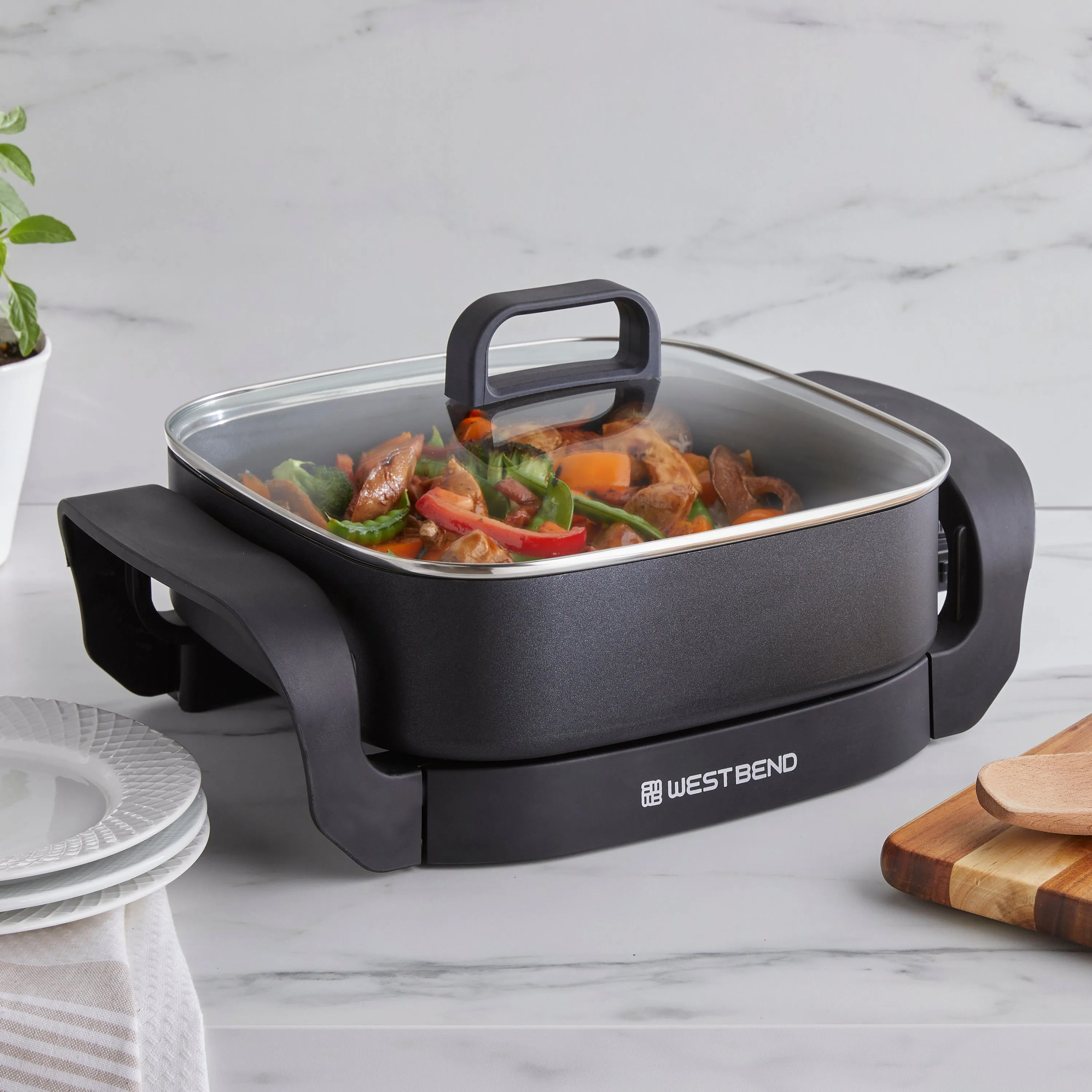 West Bend 12" Electric Skillet with Non-Stick Coating