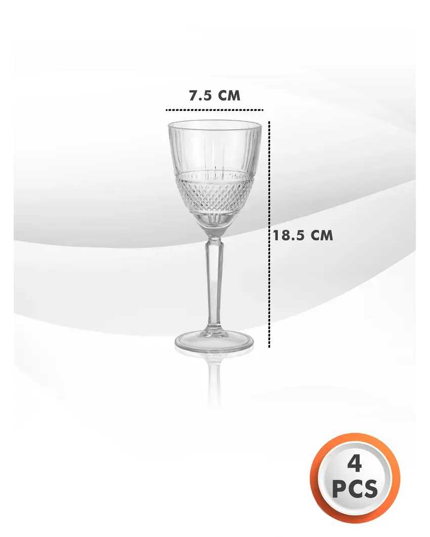 White Wine Glasses for Refined Tasting with Gift Box | Set of 4