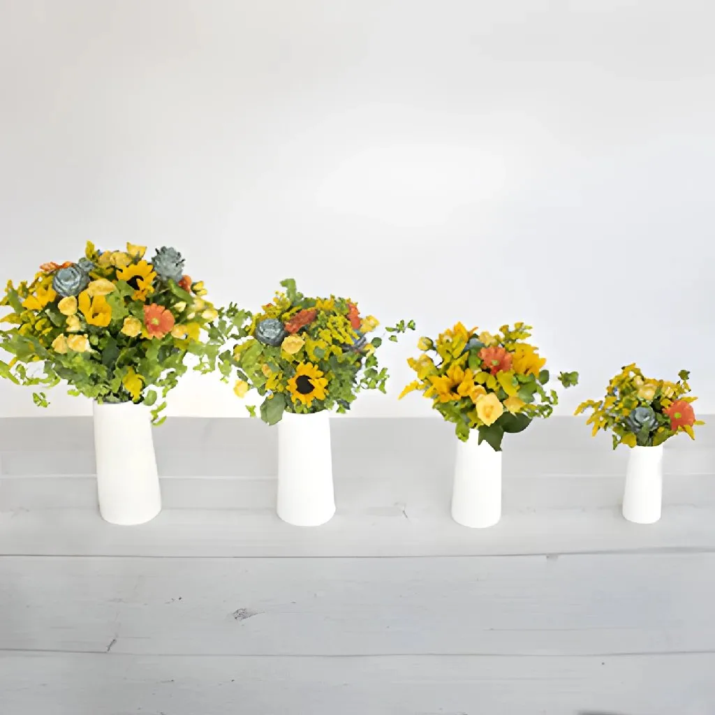 Wildflower Succulent Centerpiece