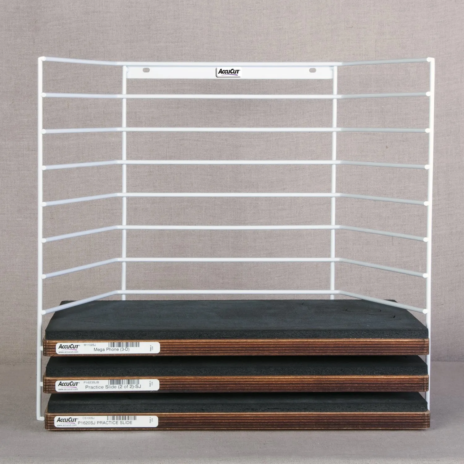 Wire Storage Rack - Holds 10 Super Jumbo Dies